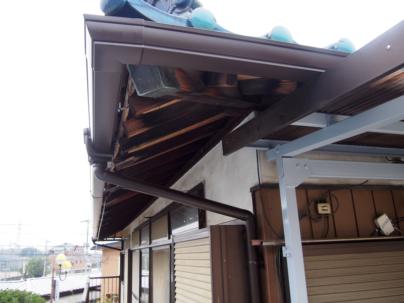 雨水からお家を守る雨樋！！とても重要な役割してるんです。in足利市☆